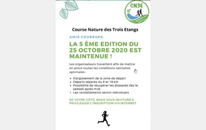 Course des 3 étangs Colombier Saugnieu